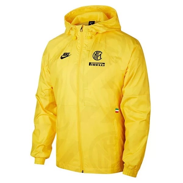 Windjacke Inter Milan 2020-21 Gelb Fussballtrikots Günstig